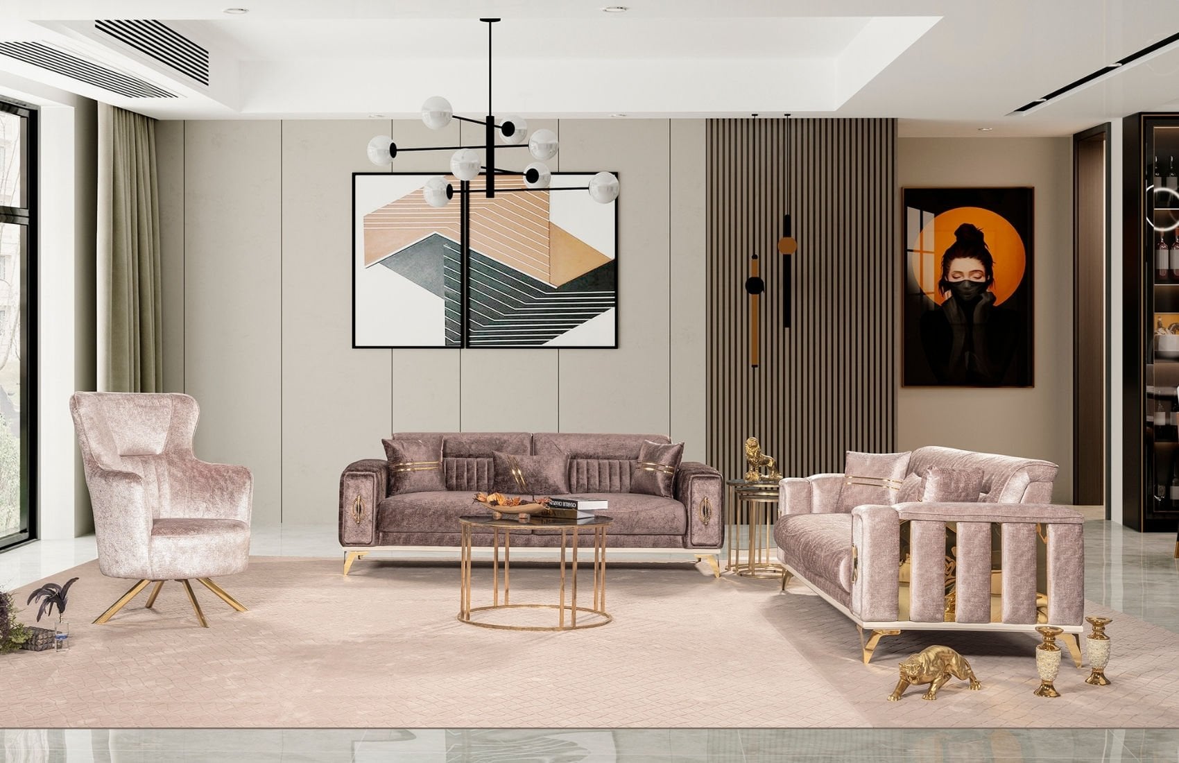 Viona Luxry Koltuk Takımı