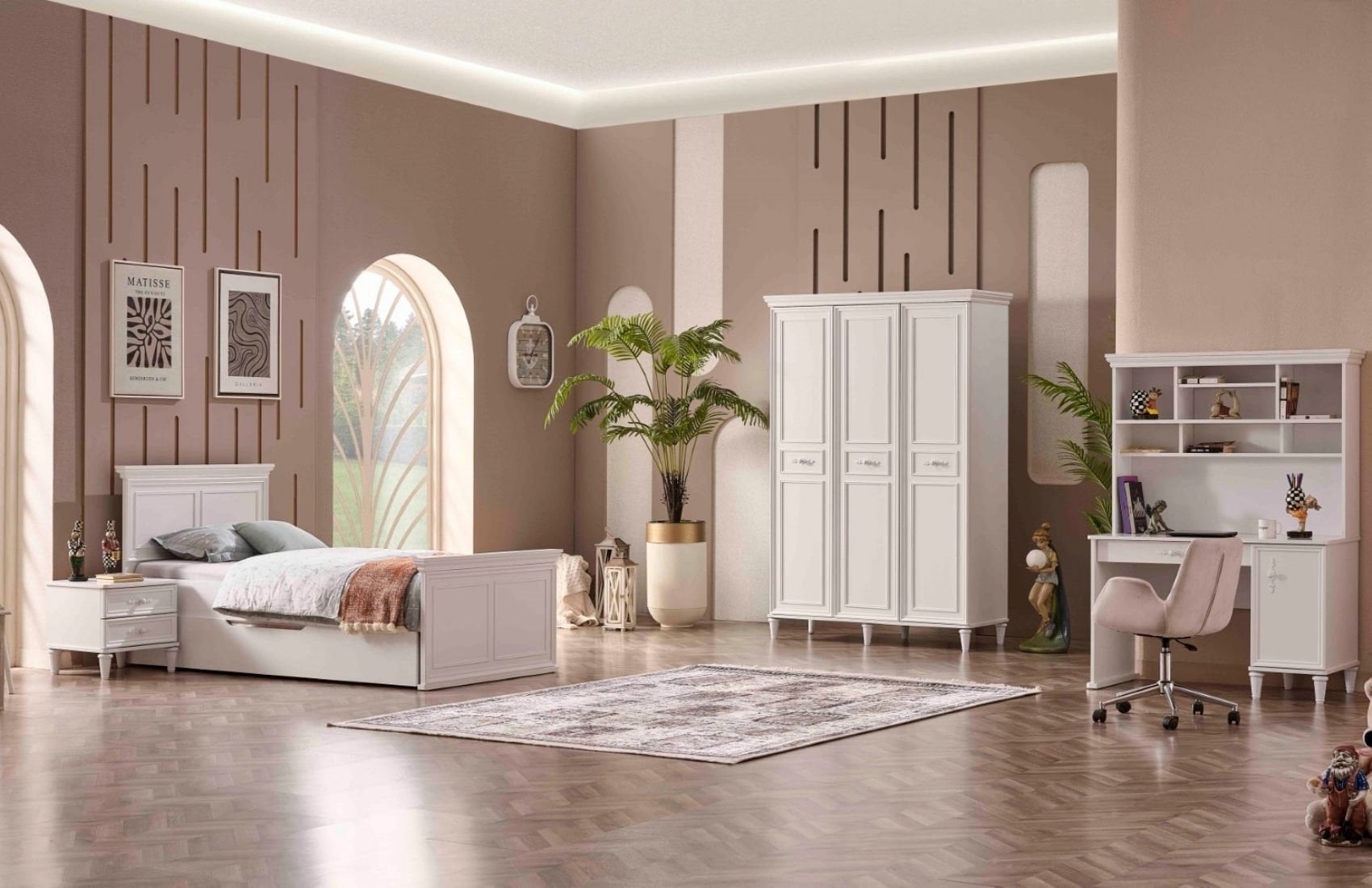 Dream Genç Odası Takımı (3 Kapılı Gardırop)