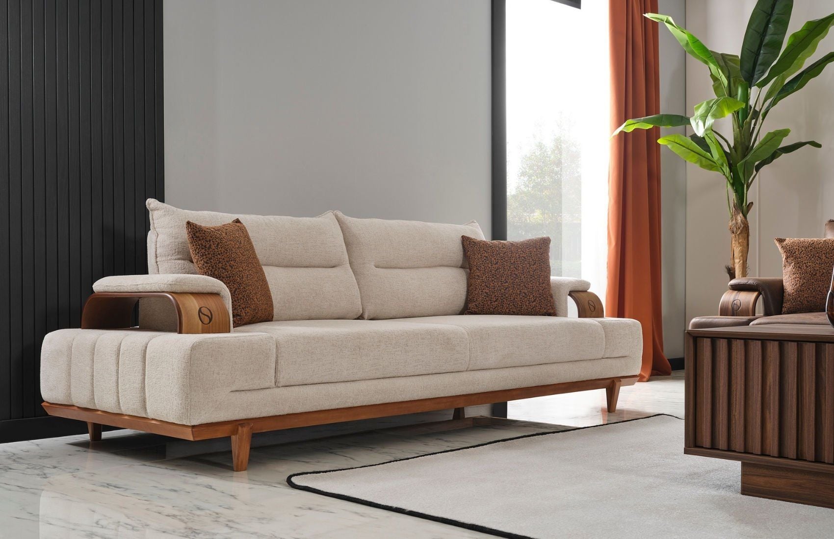 Monza Üçlü Koltuk