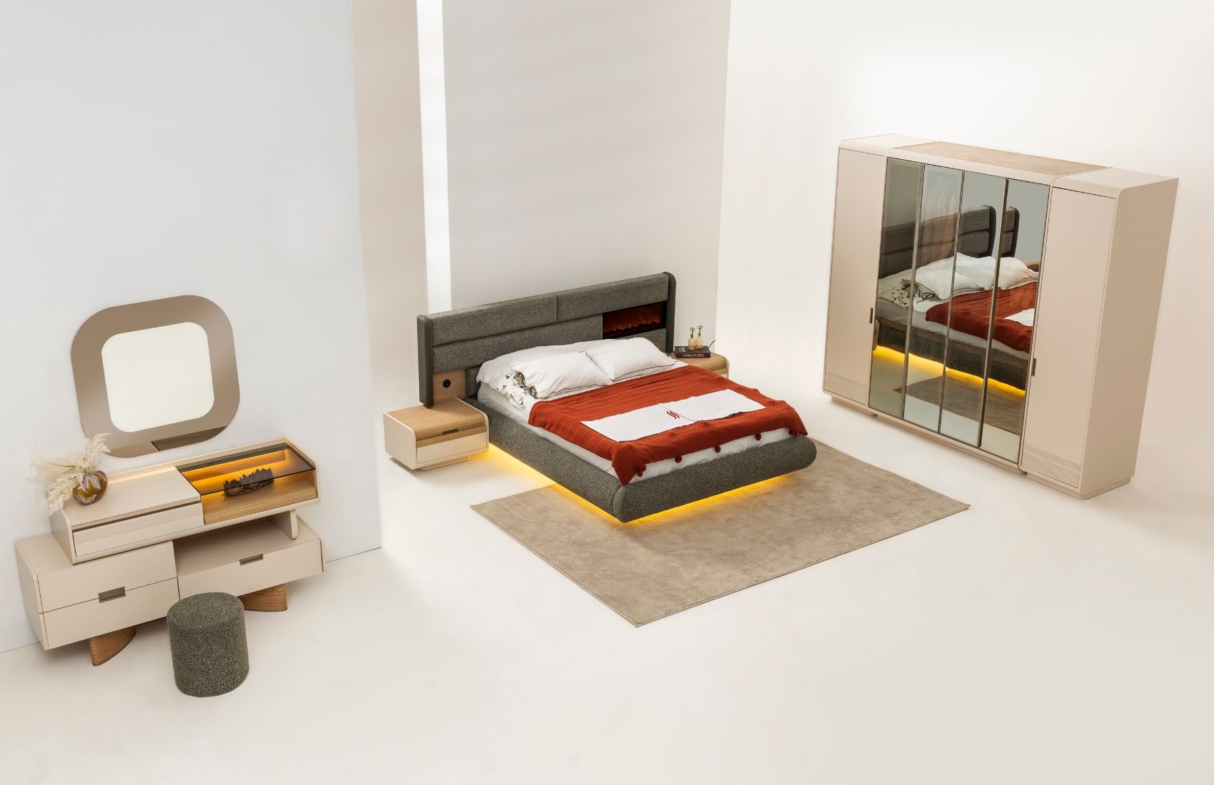 Aura Yatak Odası Takımı