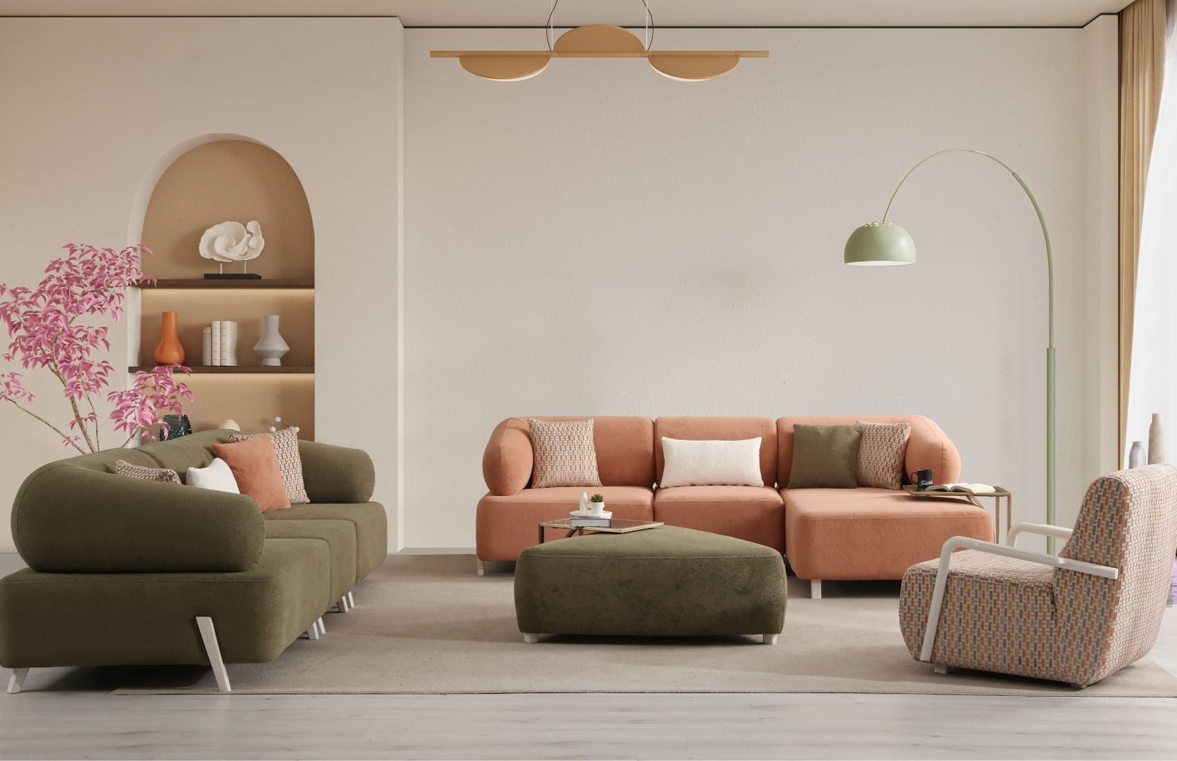 İlyora Mini Köşe Koltuk Takımı