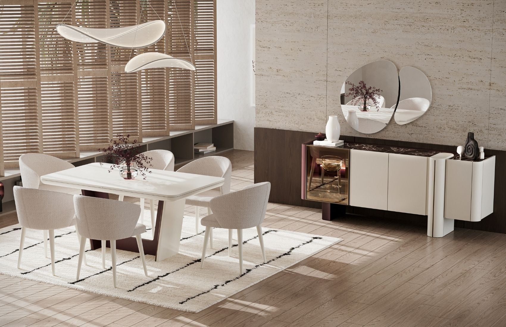 Velüx Yemek Odası Takımı