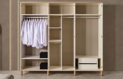 BohemStar  Gardırop (6 Kapaklı)