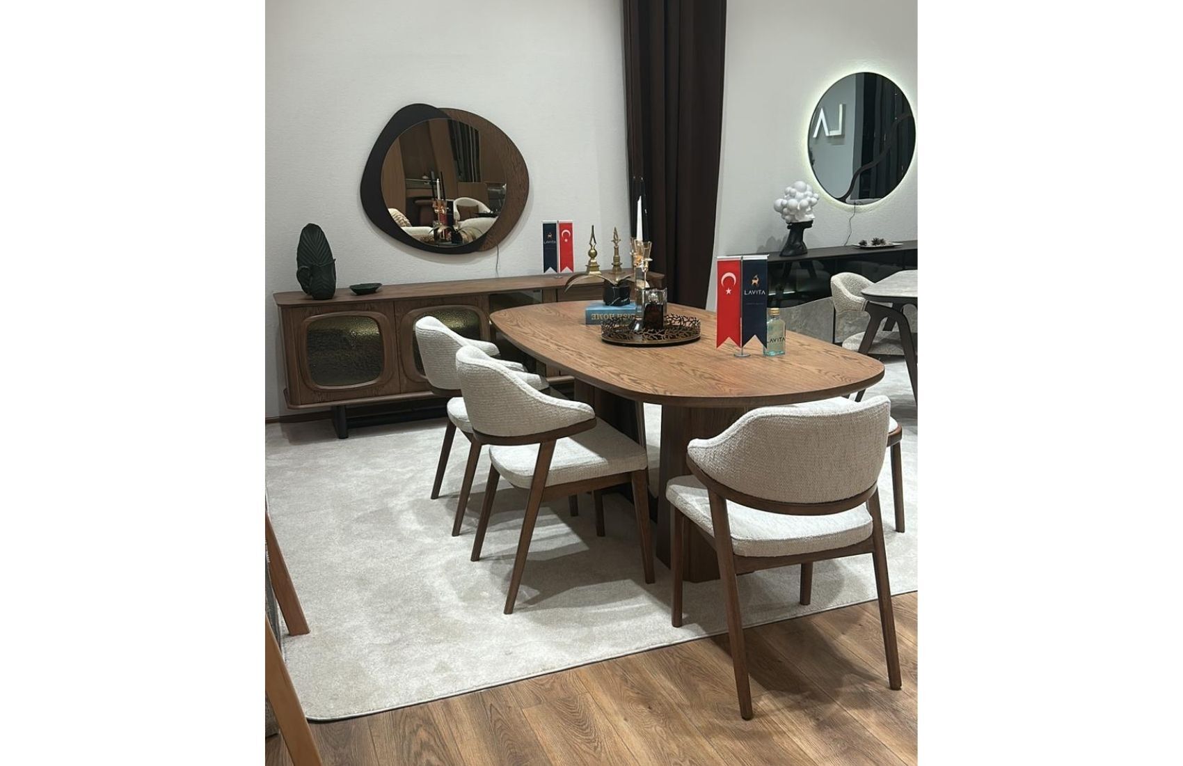 Mocha Yemek Odası Takımı