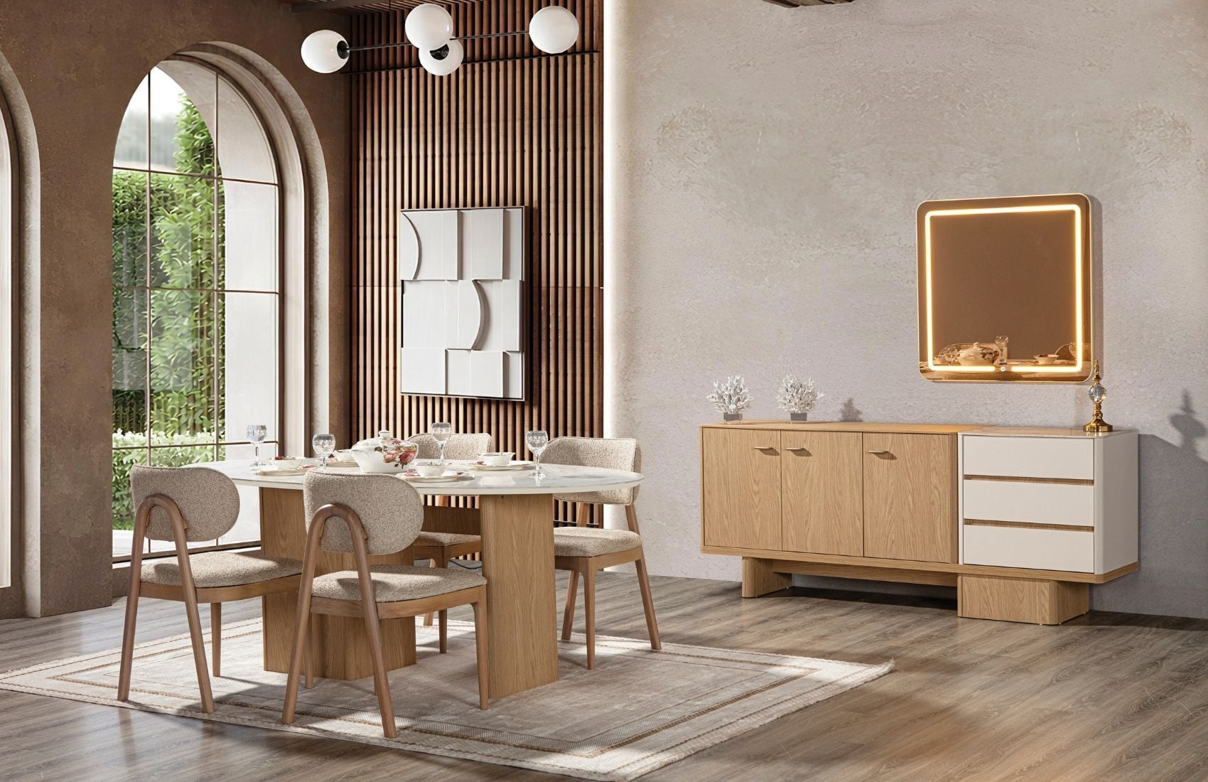 Silva Yemek Odası Takımı