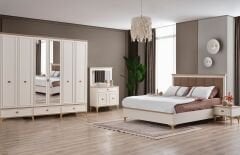 Mira Yatak Odası Takımı (6 Kapaklı)