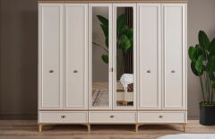 Mira Gardırop (6 Kapaklı)