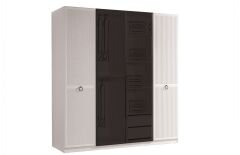 Savana Gardırop (4 Kapaklı)