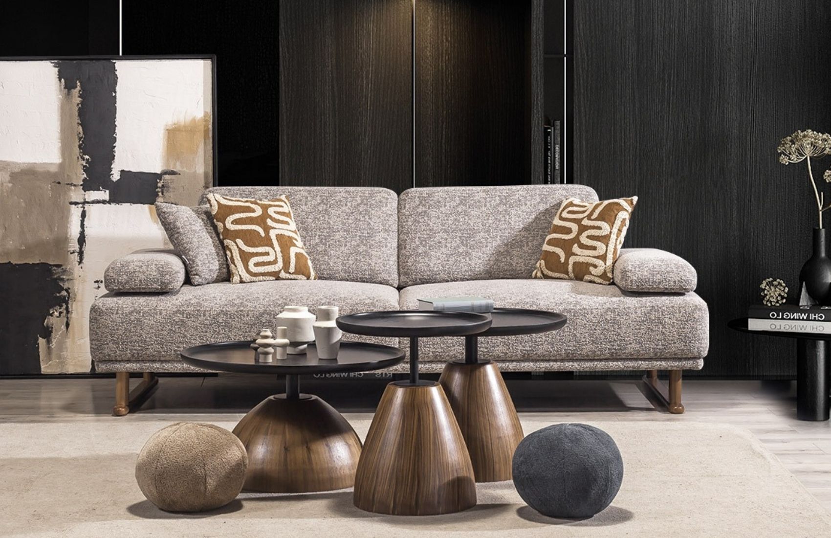 Helyum Üçlü Koltuk (A)