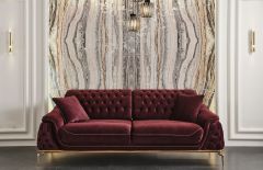 Lotus Luna Üçlü Koltuk