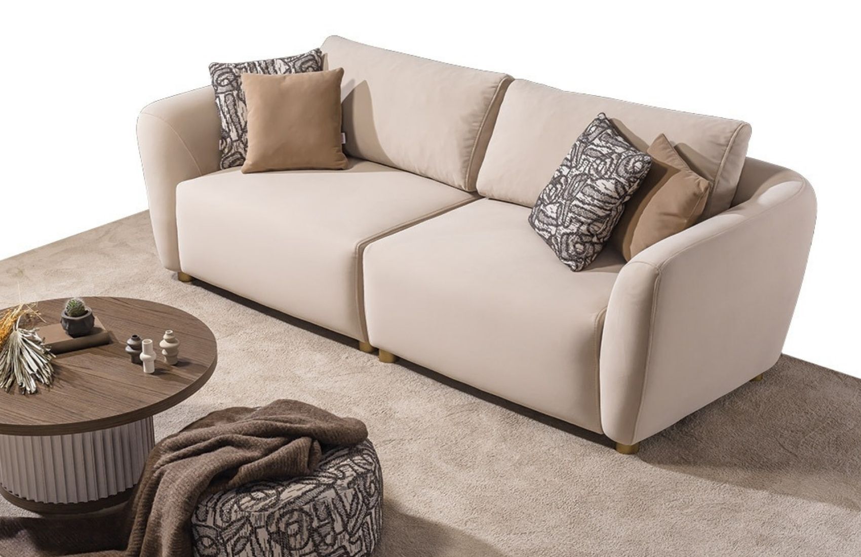 Rubato Üçlü Koltuk (C)