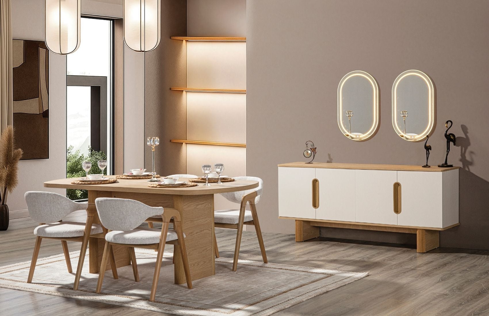 Senkron Yemek Odası Takımı