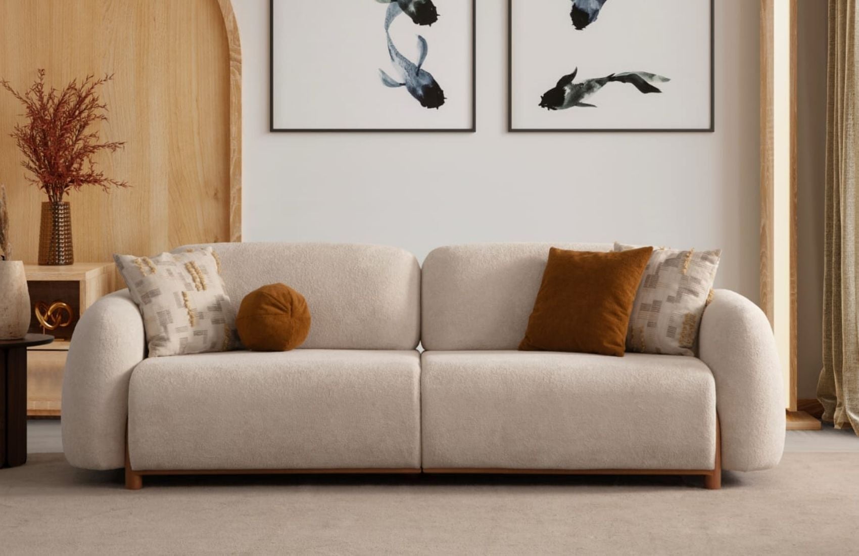 Sofia Üçlü Koltuk