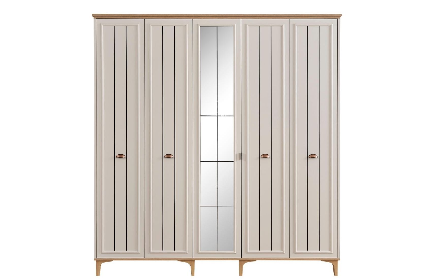 Bella Gardırop (5 Kapaklı)