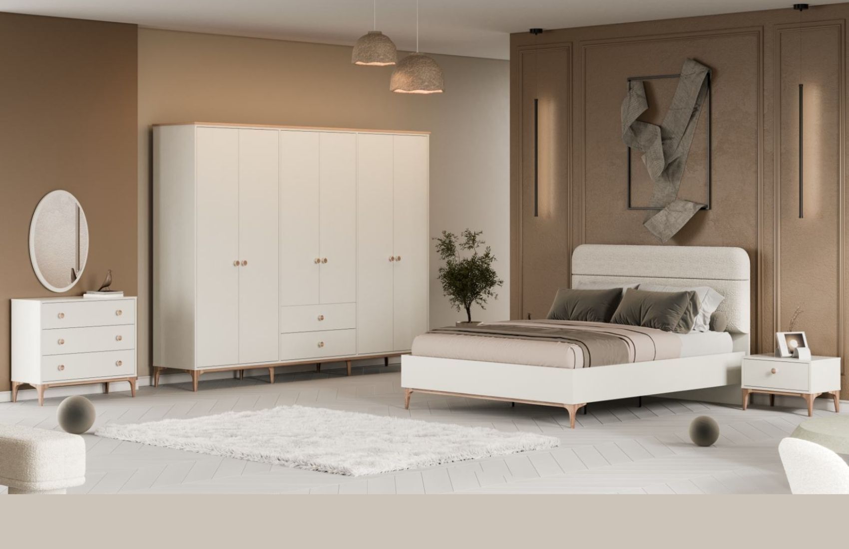 Polo Yatak Odası Takımı (6 Kapaklı)