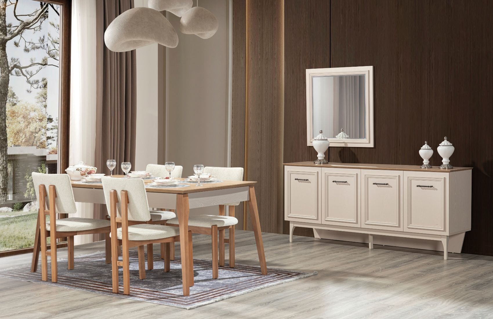 Rose Yemek Odası Takımı