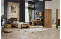 Pablo Genç Odası Takımı (3 Kapaklı Dolap)