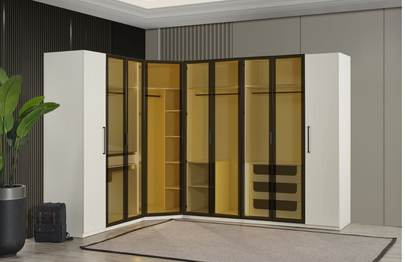 Black Line Giyinme Odası