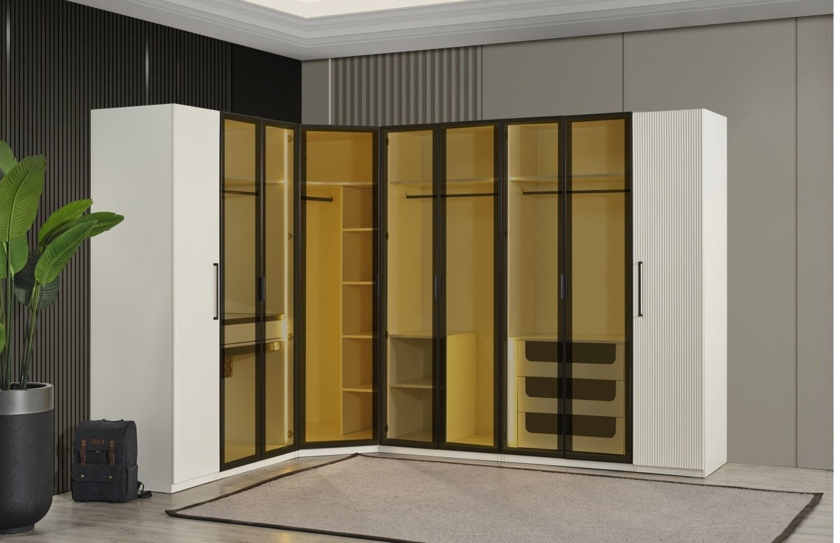 Black Line Giyinme Odası