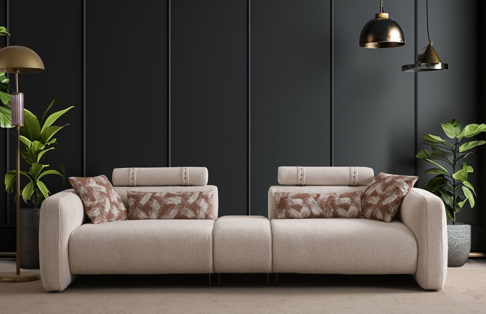 Berlin Üçlü Piyonlu Koltuk 2