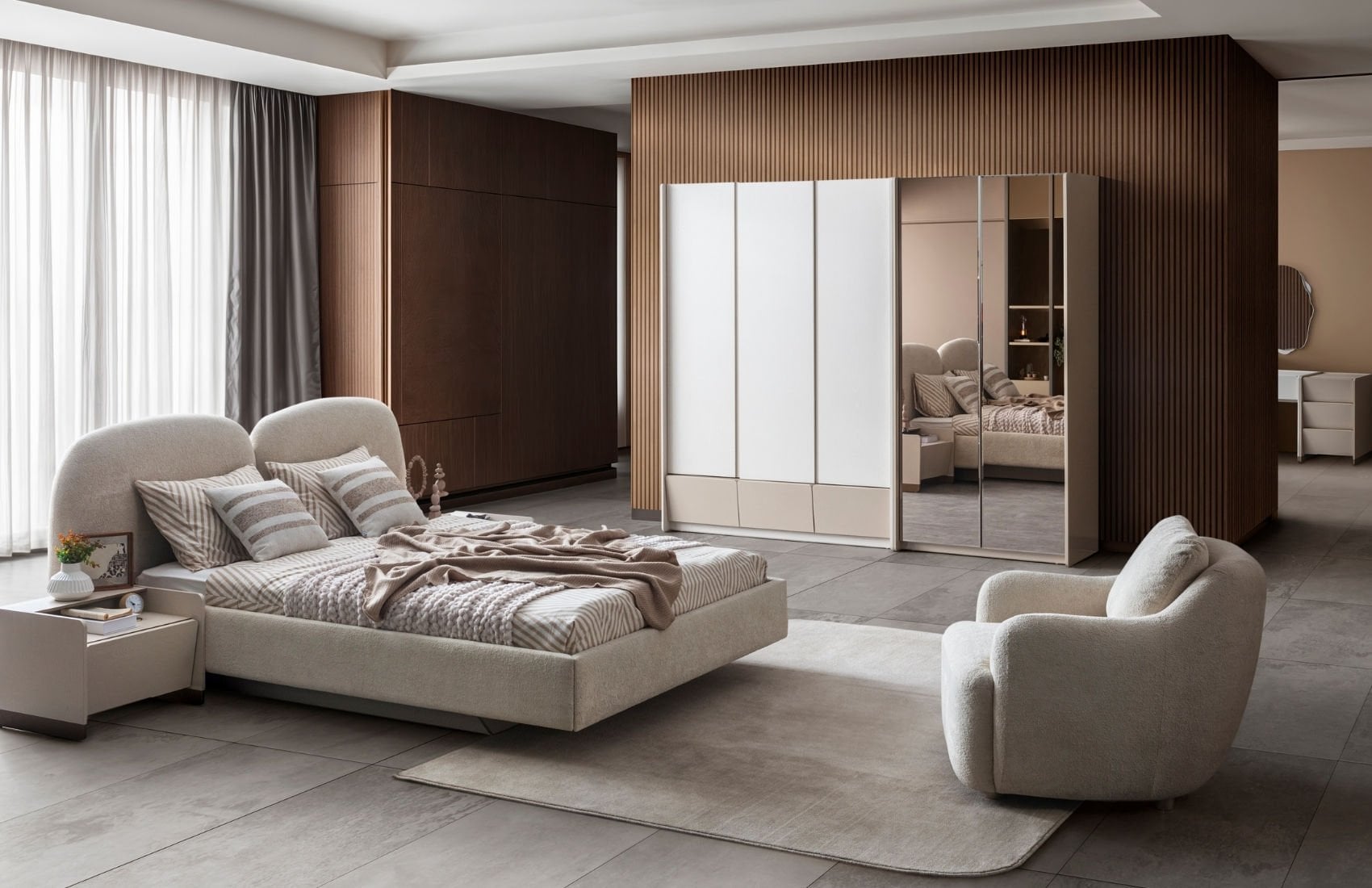 Japandi Yatak Odası Takımı(5 Kap.)