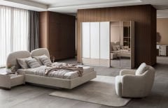 Japandi Yatak Odası Takımı(5 Kapaklı)