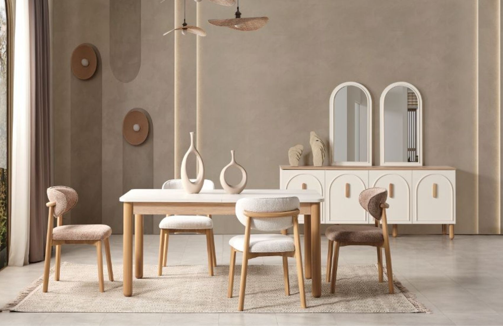 Bohem Star Yemek Odası Takımı