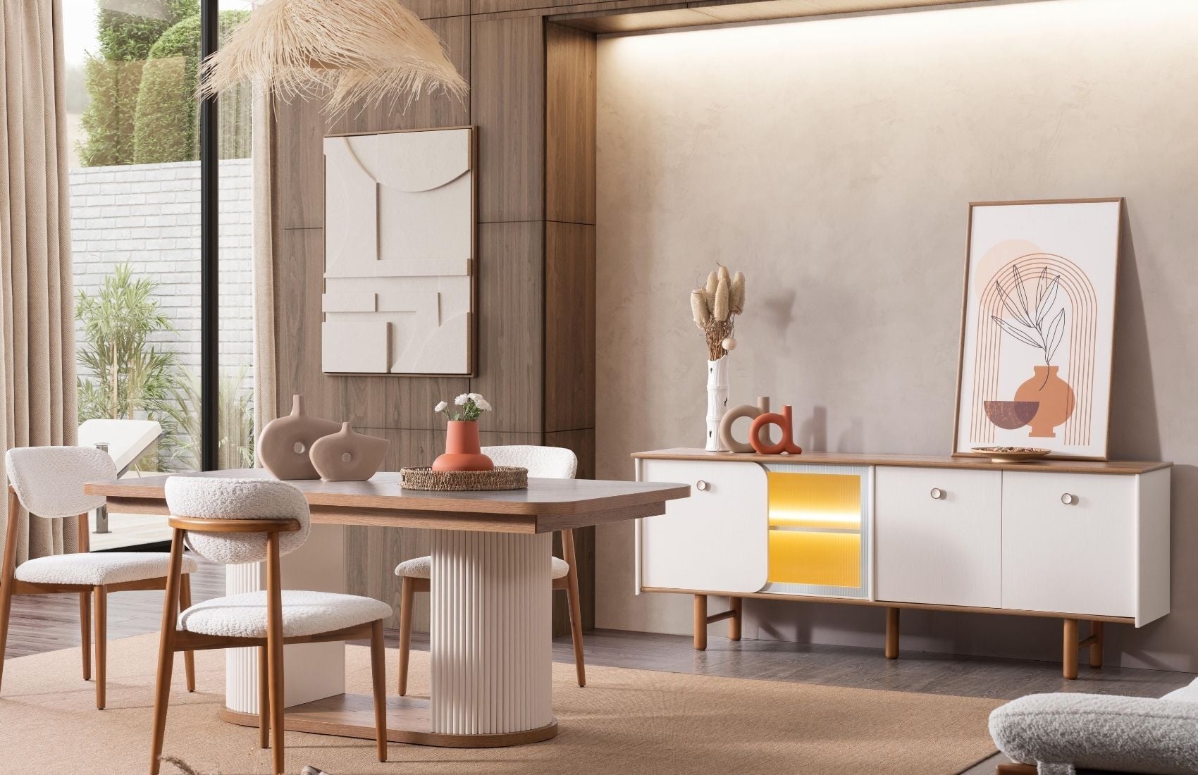 Virjin Yemek Odası Takımı