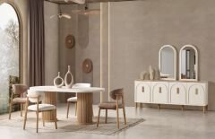 BohemStar Yemek Oda Takımı(Yuv. Ayak.)