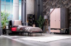 Arte Genç Odası Takımı (3 Kapaklı Dolap) DOLAP