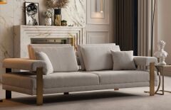 Deep Living Antik Üçlü Koltuk