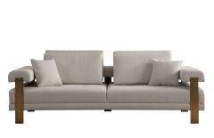 Deep Living Antik Üçlü Koltuk