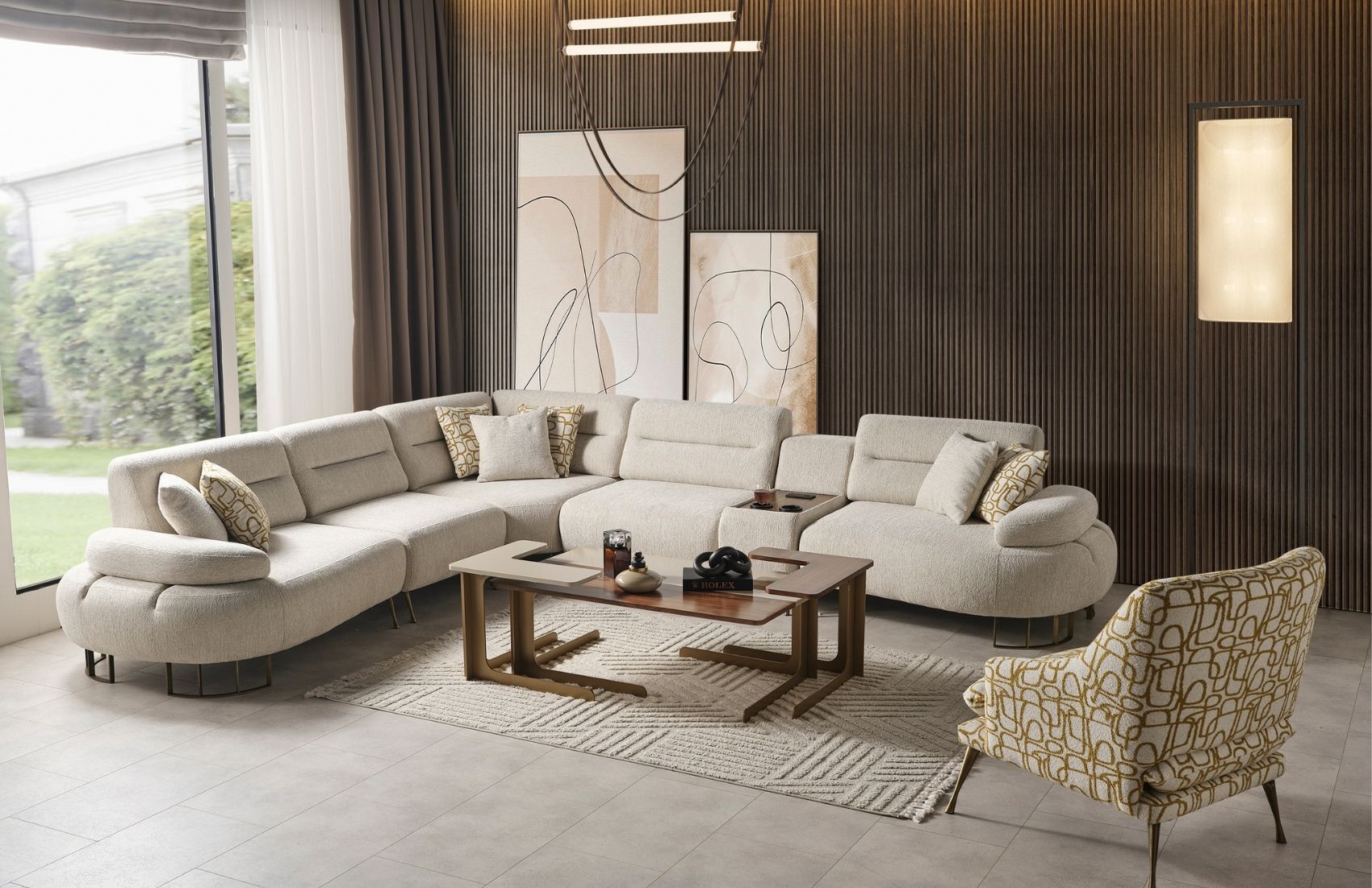 Lotus Köşe Koltuk Takımı