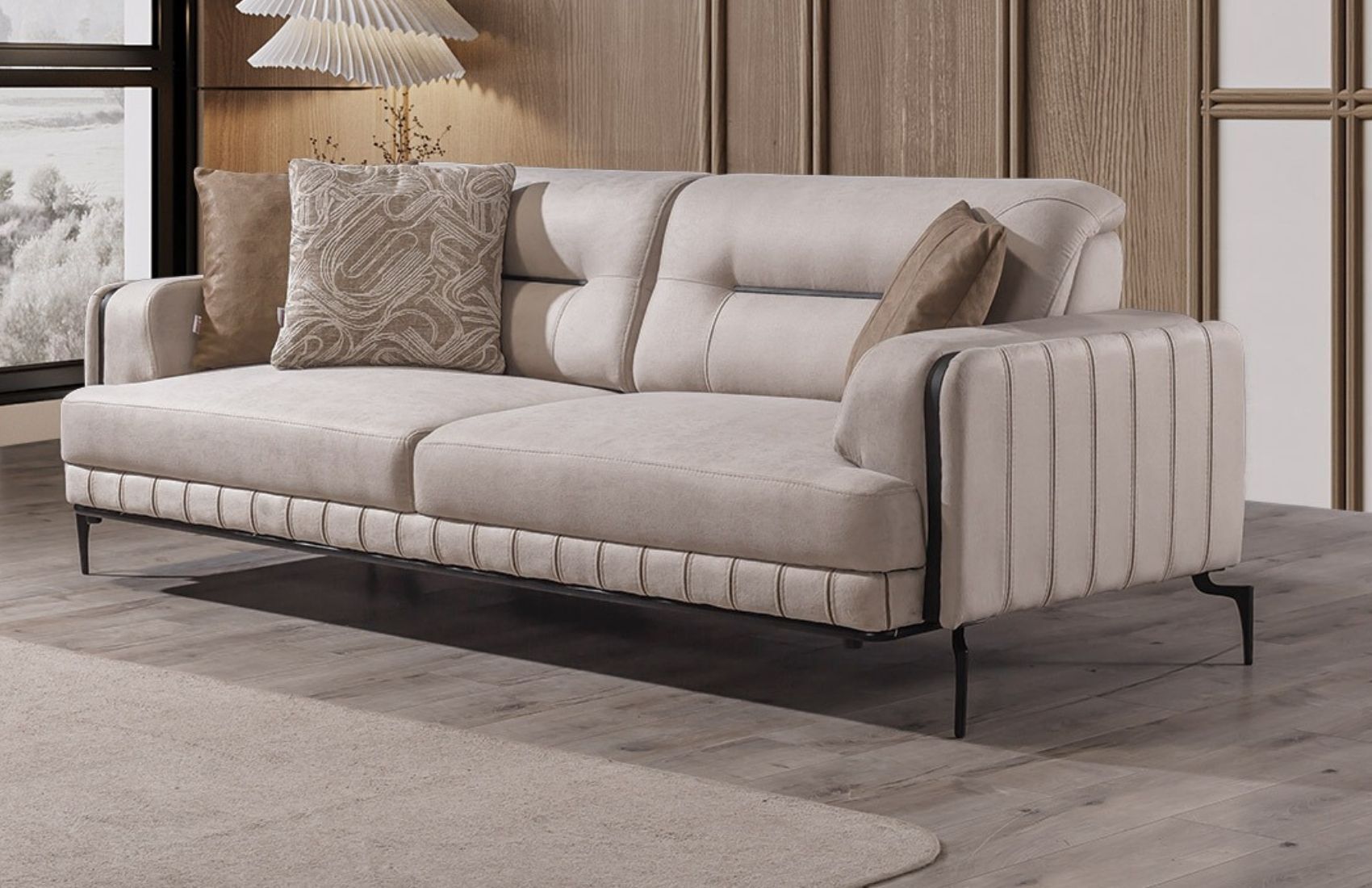 Piano Üçlü Koltuk (C)