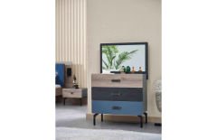 Denim Genç Odası Takımı(3 Kapılı Gardırop)