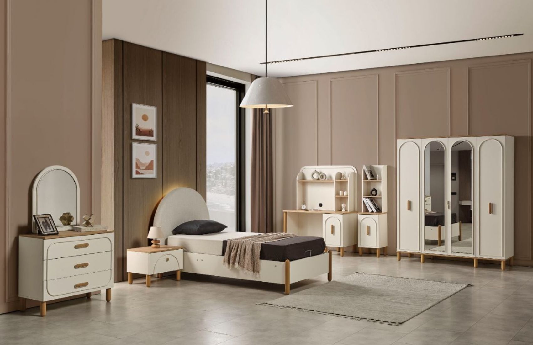 Bohem Smart Genç Odası Takımı (4 Kapaklı)