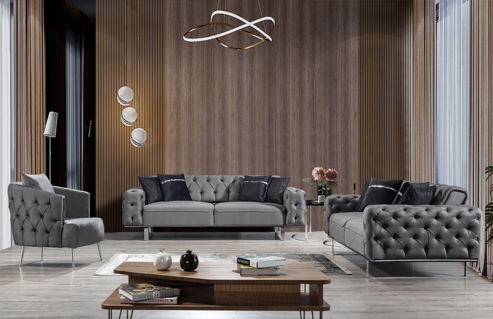 Lila Koltuk Takımı(F)