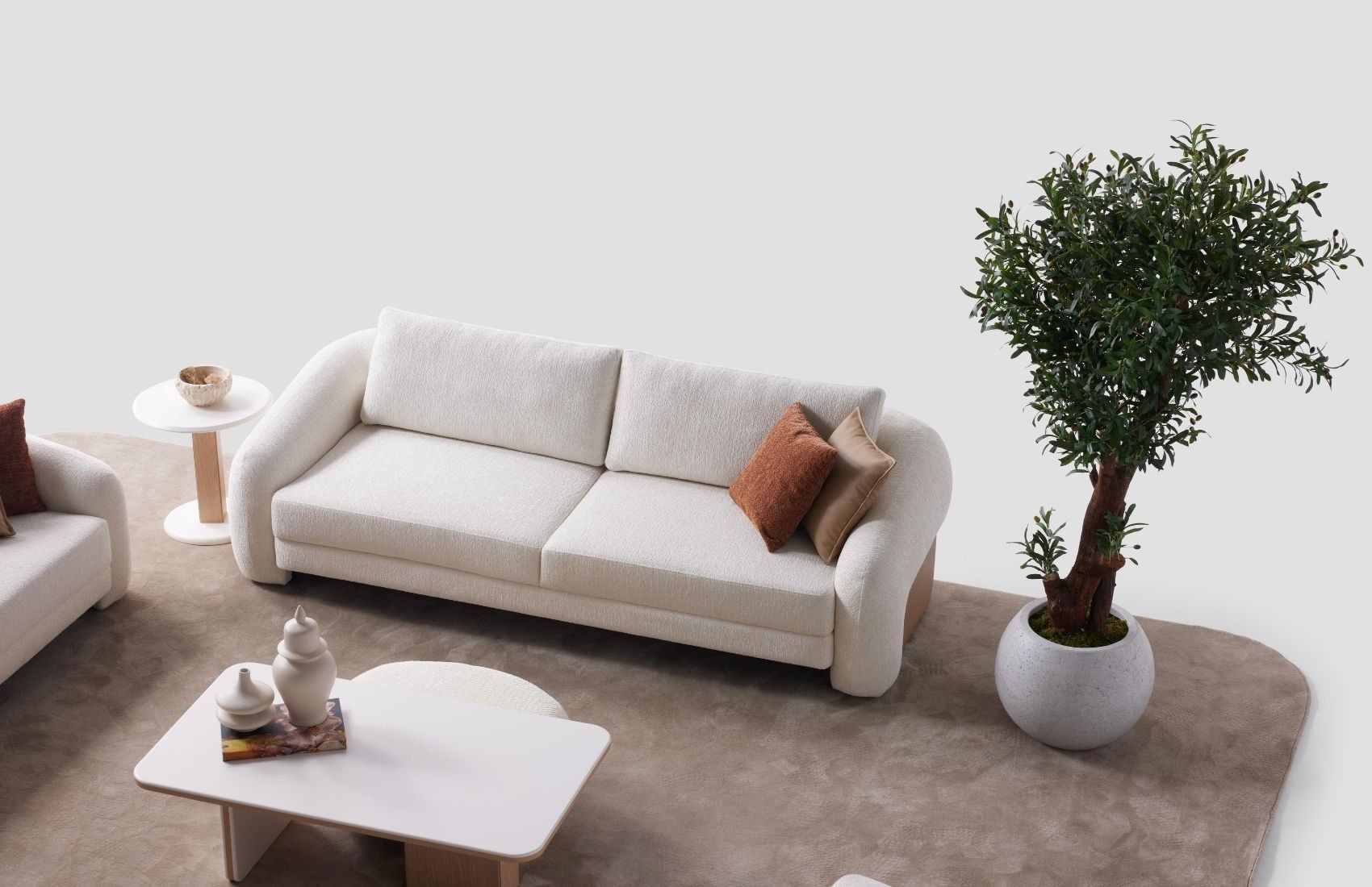 Dante Üçlü Koltuk