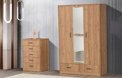 Ege Genç Gardırop (3 Kapaklı)