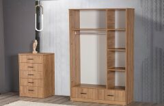 Ege Genç Gardırop (3 Kapaklı)