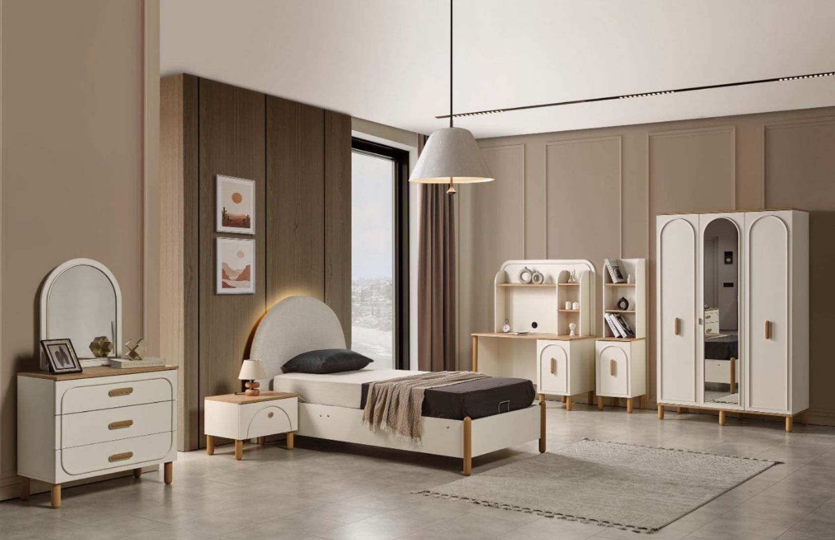 Bohem Smart Genç Odası Takımı (3 Kapaklı)