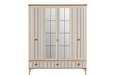 Bella Genç Gardırop (4 Kapaklı)