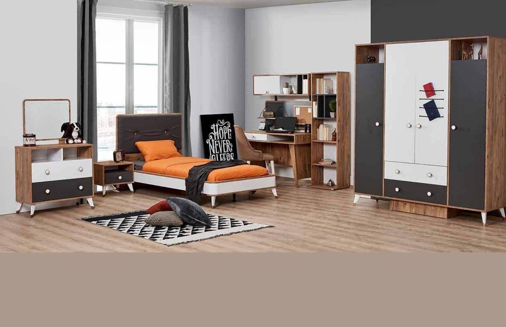 Smart Genç Odası Takımı (4 Kapaklı)