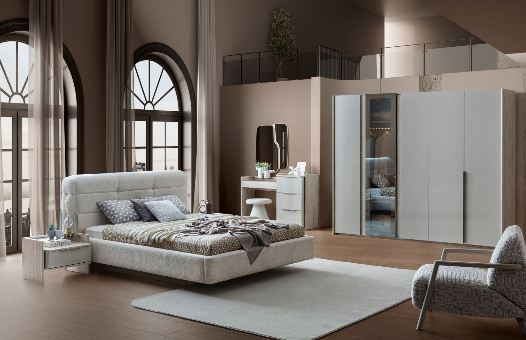 Point Yatak Odası Takımı(5 Kapaklı)