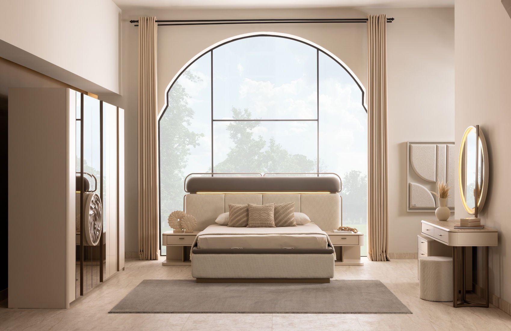 Loft Yatak Odası Takımı