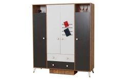 Smart Genç Gardırop (4 Kapaklı)