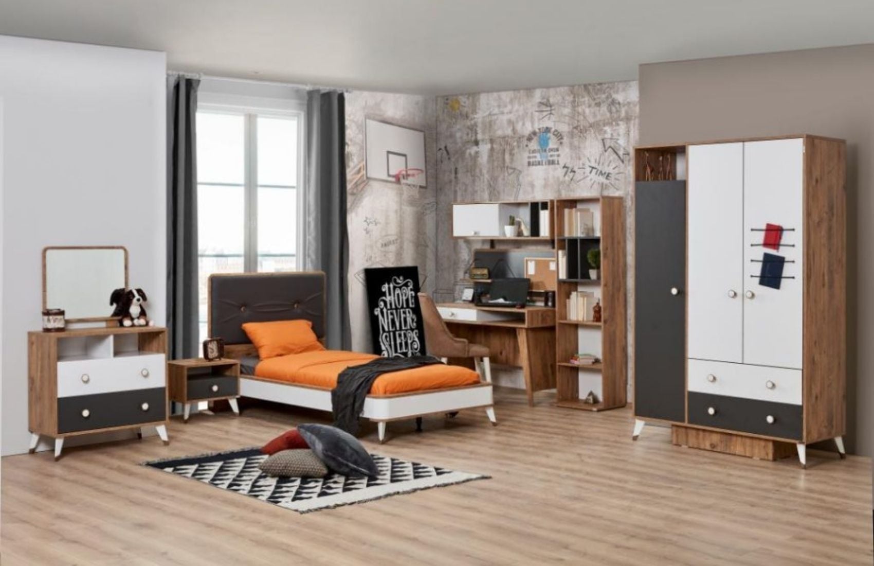 Smart Genç Odası Takımı (3 Kap.)