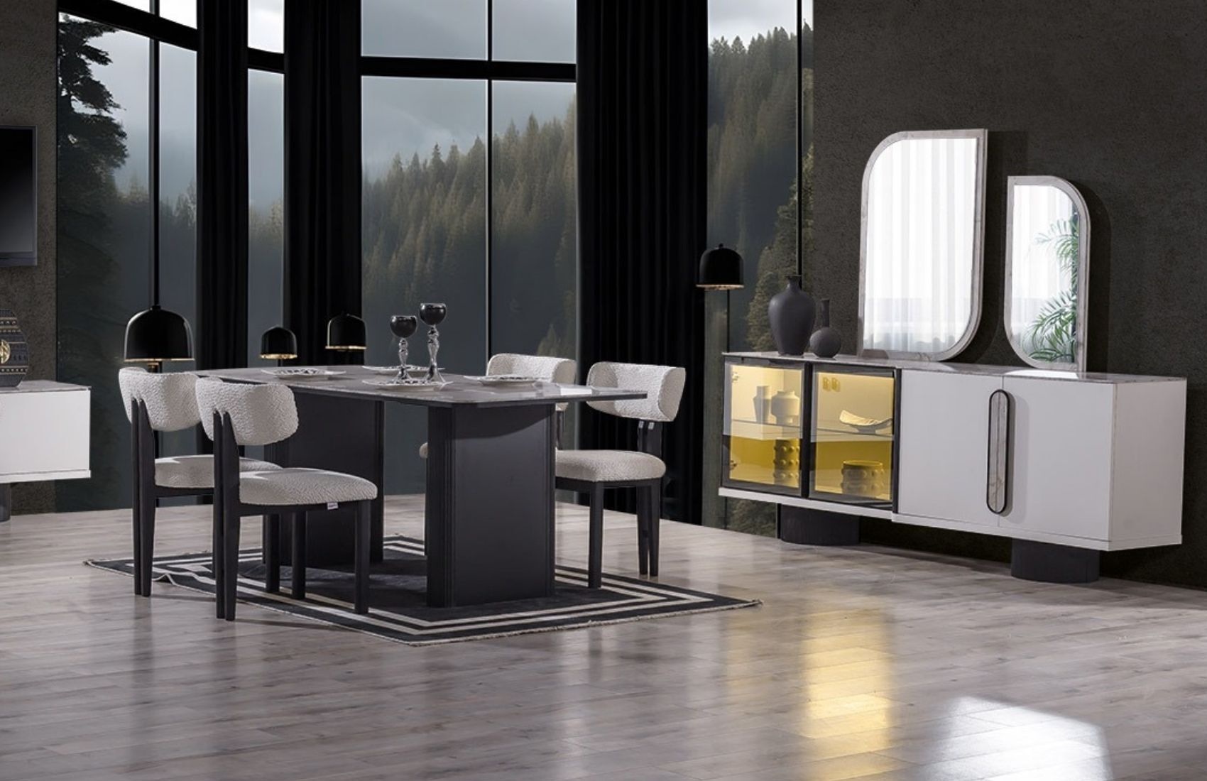 Barcelona Yemek Odası Takımı