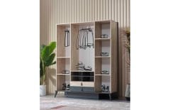 Rodi Genç Odası Takımı (4 Kapılı Dolap)