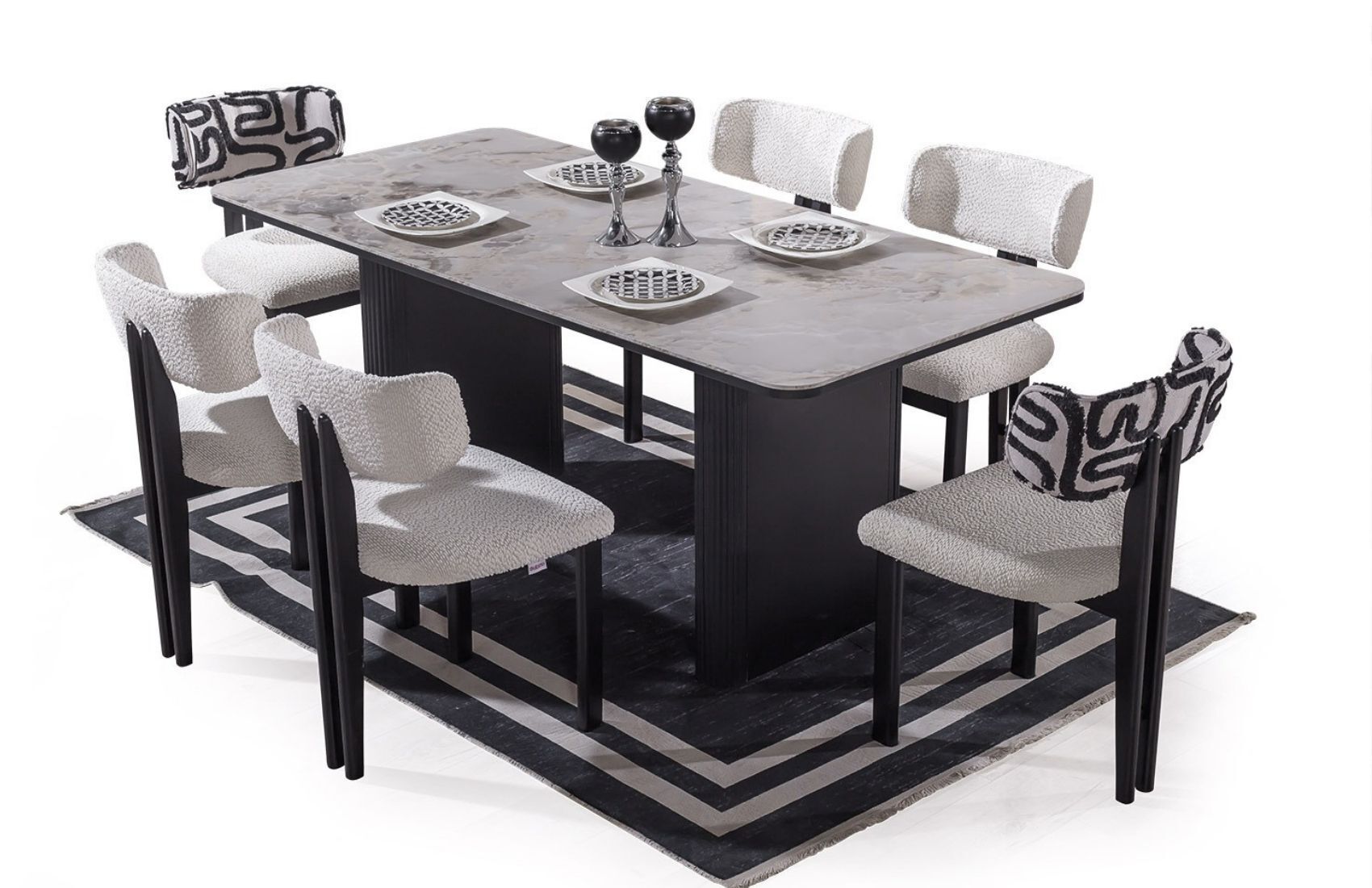 Barcelona Yemek Masası Takımı